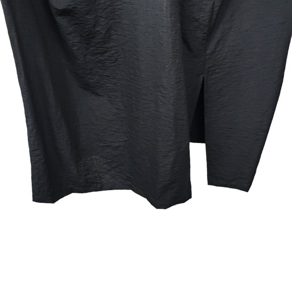 Old Navy Womens Short Sleeve Black Cutout Twist Front Shirt Dress Size 3X NWT - Picture 6 of 8